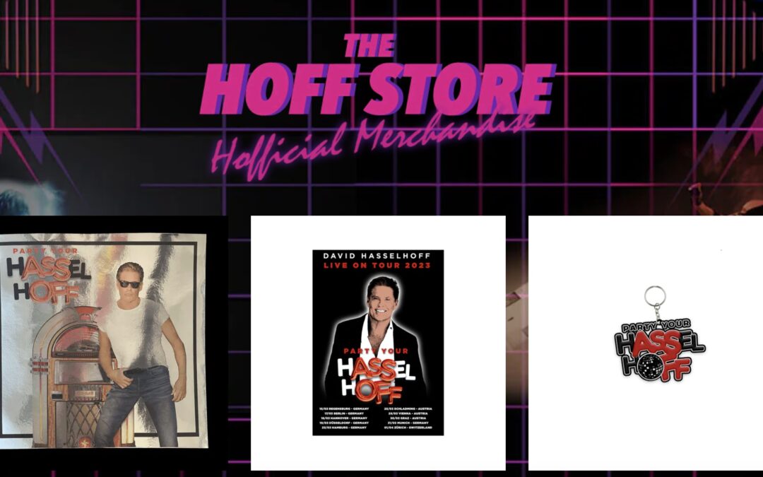 New Merchandise In The Hoff Shop!