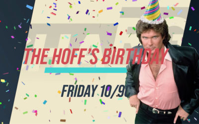 Charge TV Knight Rider Hoff Birthday Marathon Friday July 17th!